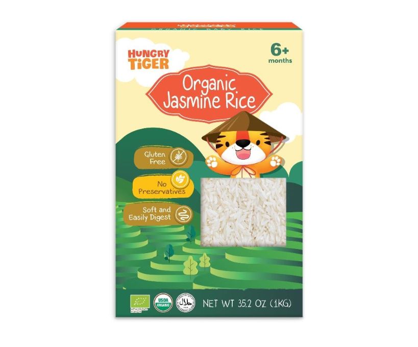 Organic Jasmine Rice 1KG